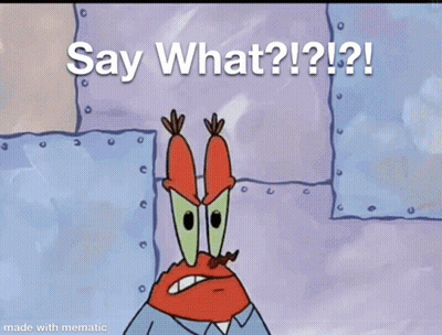 Screaming Cartoon Saying What GIF