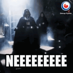 Screaming Darth Vader Noooo Pose GIF