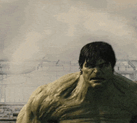 Screaming Hulk Ready To Fight GIF