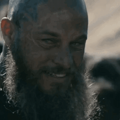 Screaming Long Haired Bearded Man Hit Meeeee GIF