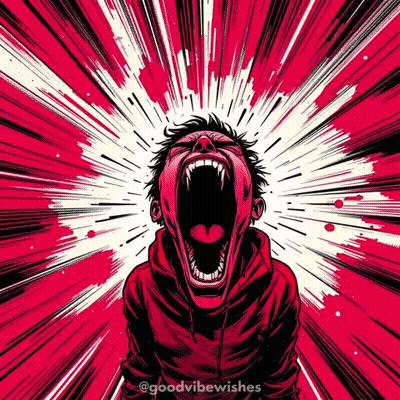 Screaming Man GIF