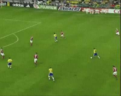 Screaming Man In Yellow-Green Soccer Jersey On FIFA TV GIF