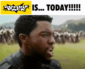 Screaming Man On Rumble Pack Poster GIF