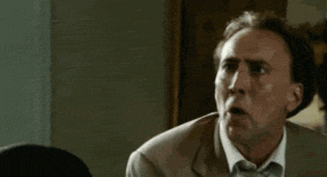 Screaming Nicolas Cage Head Effects GIF