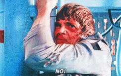 Screaming No Luke I Am Your Father  GIF