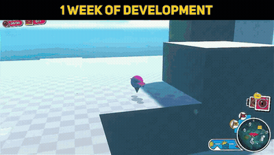 Screenshot 1 Week Of Development Video Game GIF