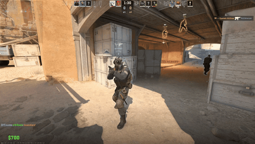 Screenshot Man Holding Gun And Screen Showing $700 GIF