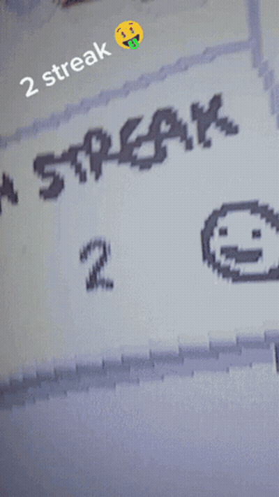 Screenshot Of Game Saying 2 Streak GIF