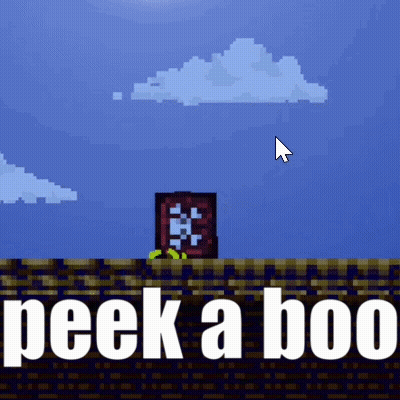Screenshot Of Peek A Boo Video Game GIF