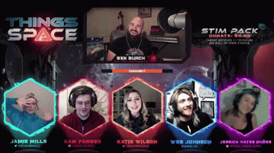 Screenshot Of Things Space With $3.98 Donation GIF