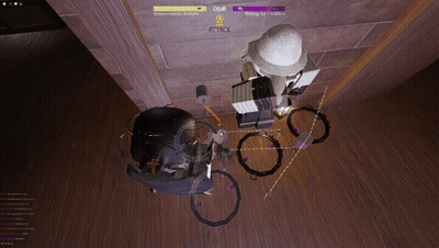 Screenshot Of Video Game Saying Attack GIF