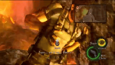 Screenshot Of Video Game Showing Character Named Shiva GIF