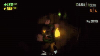 Screenshot Of Video Game With Flame From Ground GIF