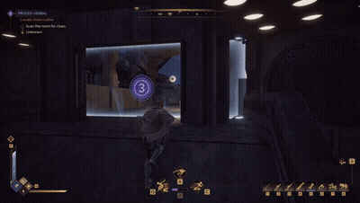 Screenshot Of Video Game With Number 3 GIF