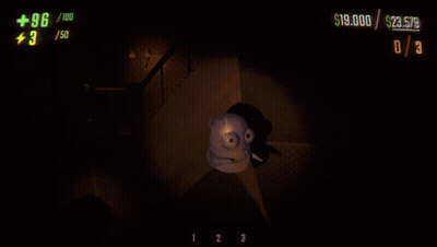 Screenshot Of Video Game With Wanderer GIF