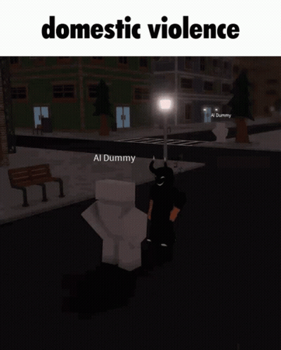 Screenshot Saying Domestic Violence GIF