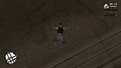 Screenshot Video Game Man Standing On Railroad Track Wasted GIF