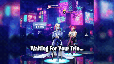 Screenshot Waiting For Your Trio GIF