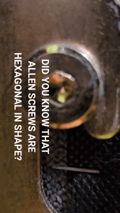 Screw Did You Know Allen Screws Hexagonal GIF