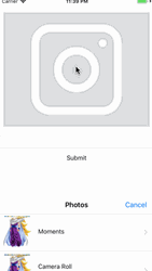 Scrolling Instagram Feed GIF