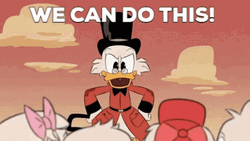 Scrooge Mcduck Motivating We Can Do This