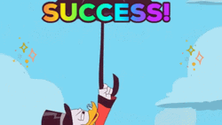 Scrooge Mcduck Webby Vanderquack Falling Down Success GIF
