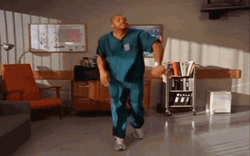 Scrubs Entertaining Turk Dance GIF