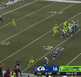 Seahawks Punt Kick GIF