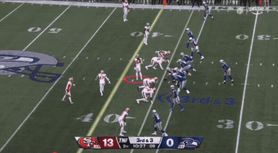 Seahawks Vs 49Ers Football Game GIF