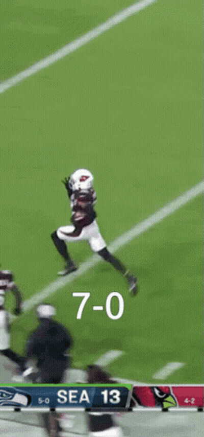 Seahawks Vs Cardinals Football Game GIF