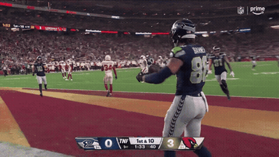 Seahawks Vs Cardinals Football Game On Prime GIF