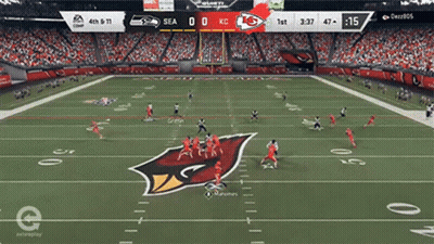 Seahawks Vs Cardinals Football Game GIF