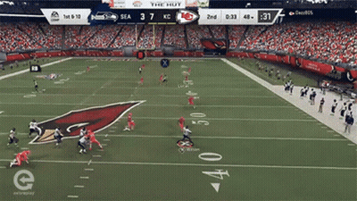 Seahawks Vs Chiefs Football Game GIF