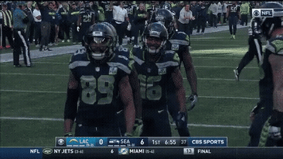Seahawks Vs Lacs Football Game GIF