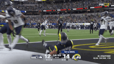 Seahawks Vs Rams On Fox NFL GIF