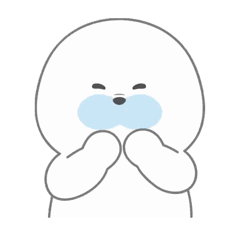Seal Covering Mouth Sticker