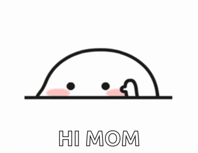 Seal Saying Hi Mom GIF