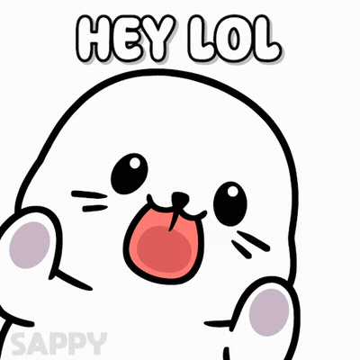 Seal With Hey Lol GIF