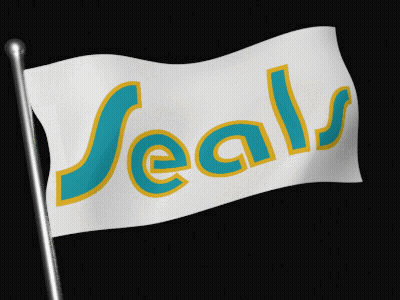 Seals Flag Waving In Wind GIF