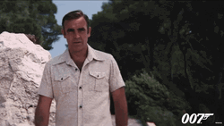 Sean Connery 007 James Bond GIF