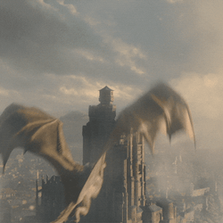 Seasmoke Dragon Flew Into The Building GIF