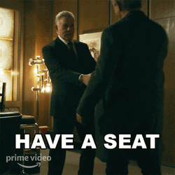 Seats Taken Hanna Series Handshake GIF