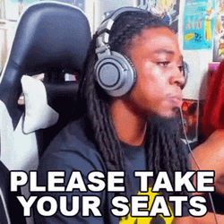 Seats Taken The Black Mastadonte GIF