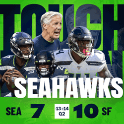 Seattle Seahawks 2Nd Quarter Touch Down GIF