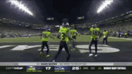Seattle Seahawks Dance Performance GIF