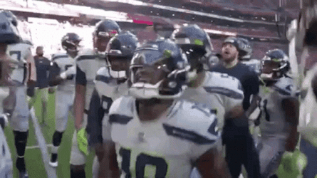 Seattle Seahawks Jumping Celebration GIF