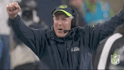 Seattle Seahawks Victorious Head Coach GIF