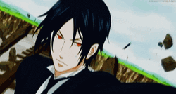 Sebastian Michaelis Black Butler Anime Power GIF