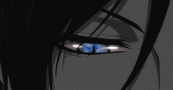 Sebastian Michaelis Black Butler Blue Demon Eyes GIF