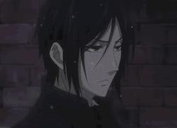 Sebastian Michaelis Black Butler Eyebrow Twitch GIF